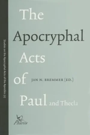 Fabrieksprijs The apocryphal acts of Paul and Thecla - Jan N. Bremmer