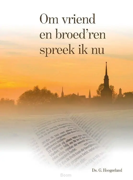 Superprijs Om vriend en broedren spreek ik nu