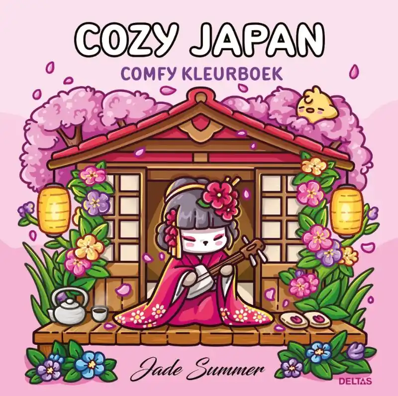 Cozy Japan – Comfy kleurboek Jade Summer Dagaanbieding
