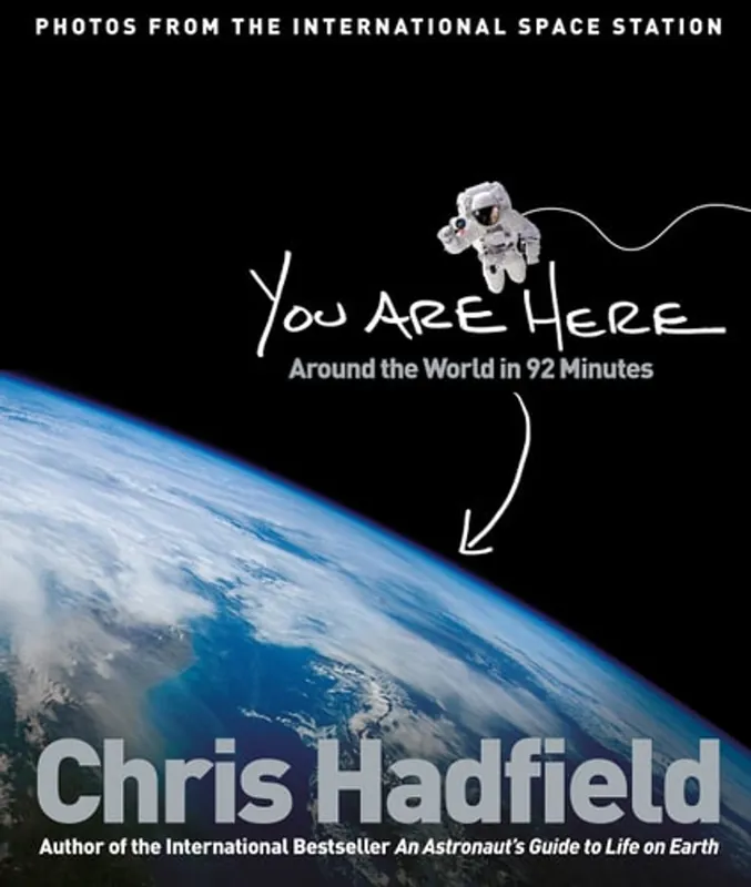 You are Here Around the World in 92 Minutes - Chris Hadfield Gereduceerde Prijs
