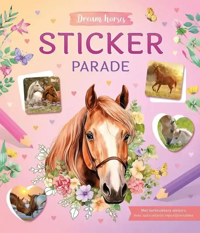 Dream Horses Sticker Parade – Met herbruikbare stickers Tijdelijk Beschikbaar