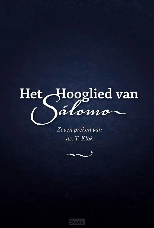 Laatste Versie Hooglied van Salomo