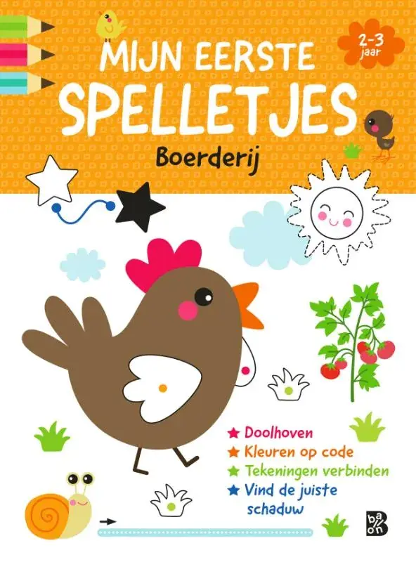 Fabrieksprijs Mijn eerste spelletjesblok boerderij 2-3 jaar