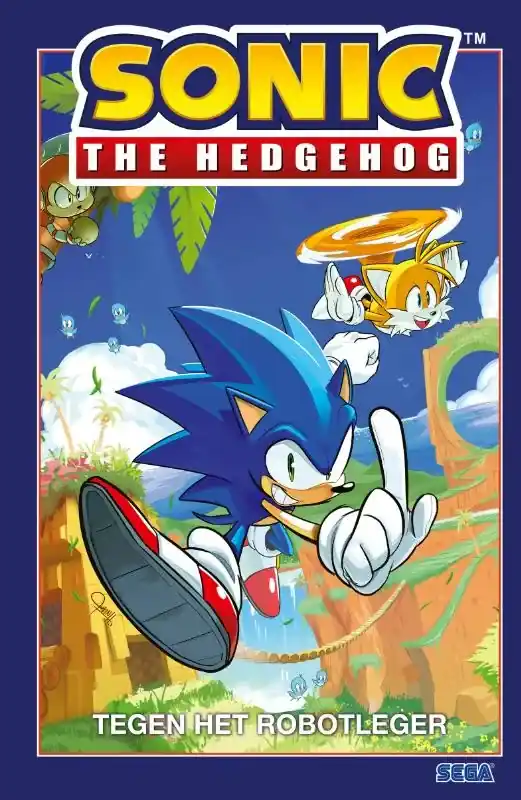 Must-Have Sonic the Hedgehog tegen het robotleger