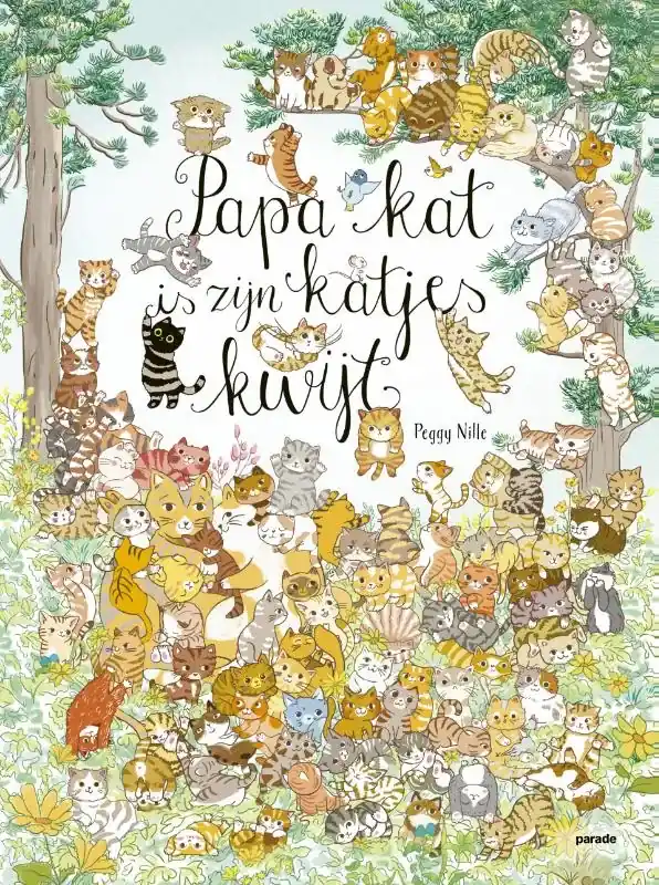 Gereduceerde Prijs Papa kat is zijn 100 katjes kwijt (4+)