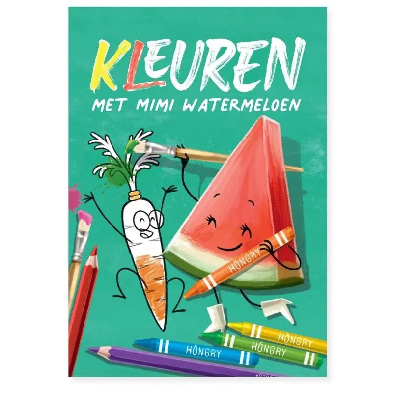 Kleuren met Mimi Watermeloen Hete Deal