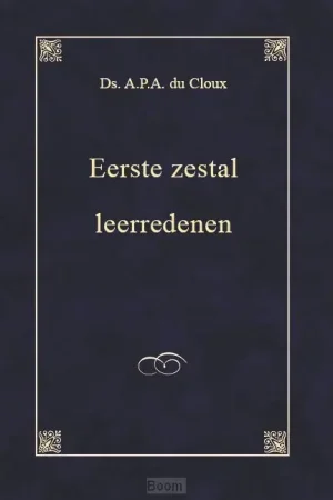 Aanbieding Eerste zestal leerredenen