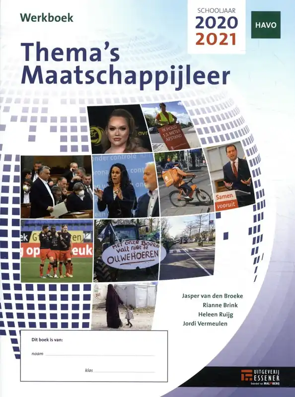 Direct Beschikbaar Thema's Maatschappijleer voor HAVO - Jasper Van den Broeke