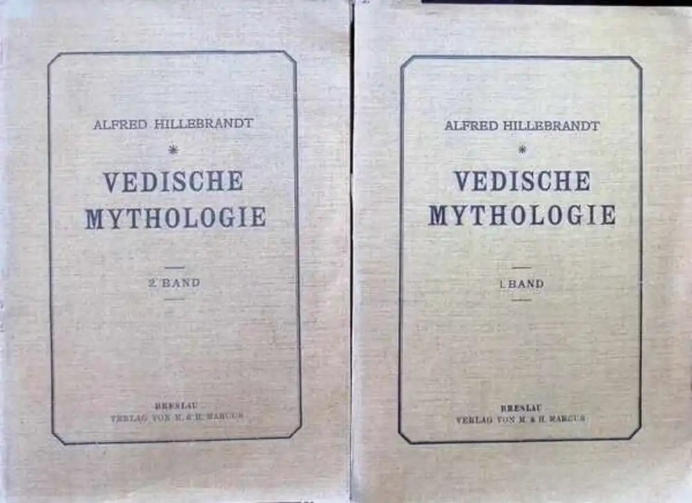 Vedische Mythologie 2 volumes - Alfred Hildebrandt Populair