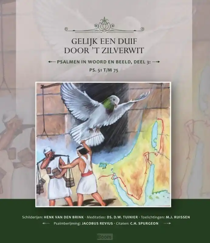 Gelijk een duif door 't zilverwit Beperkt Aanbod