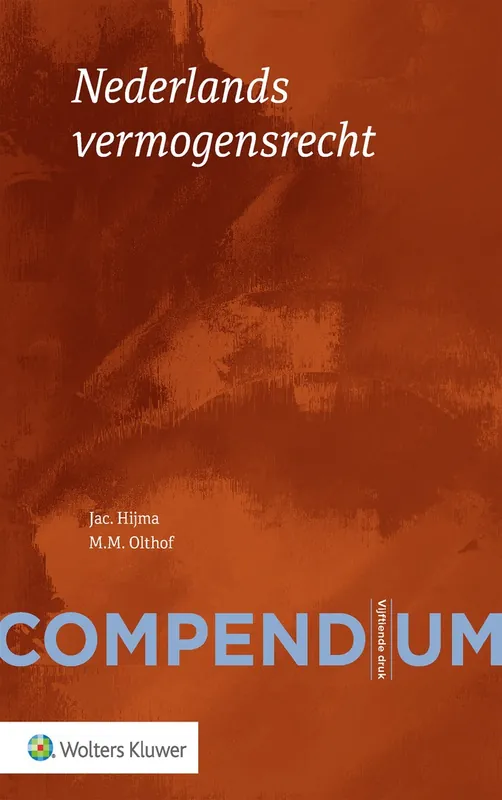 Compendium Nederlands vermogensrecht Weekendaanbieding
