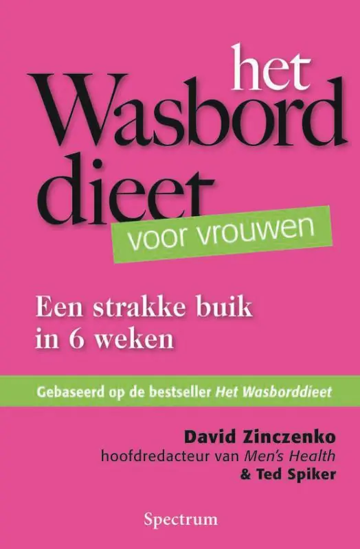 Wasborddieet voor vrouwen - David Zinczenko Finale Uitverkoop