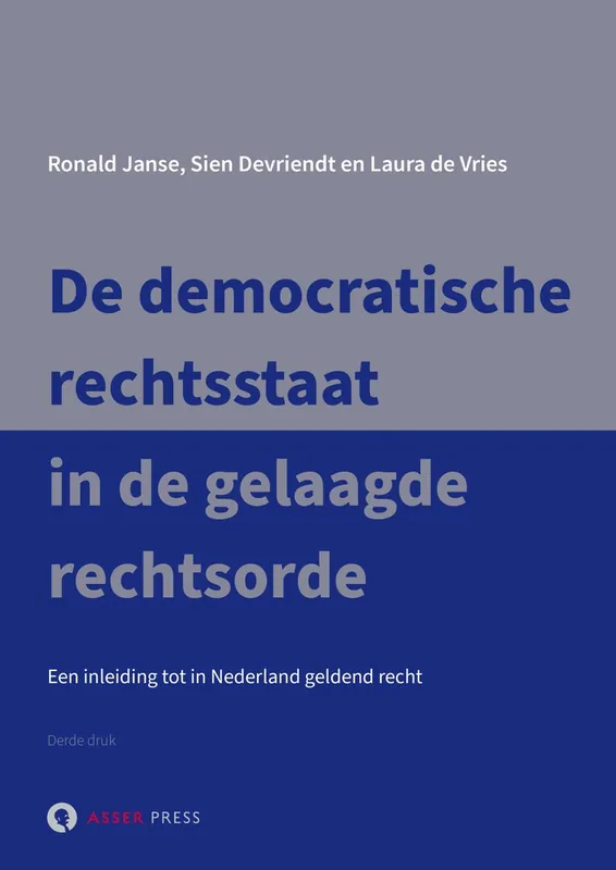 Direct Verzonden De democratische rechtsstaat in de gelaagde rechtsorde - Ronald Janse; Sien Devriendt; Laura De Vries