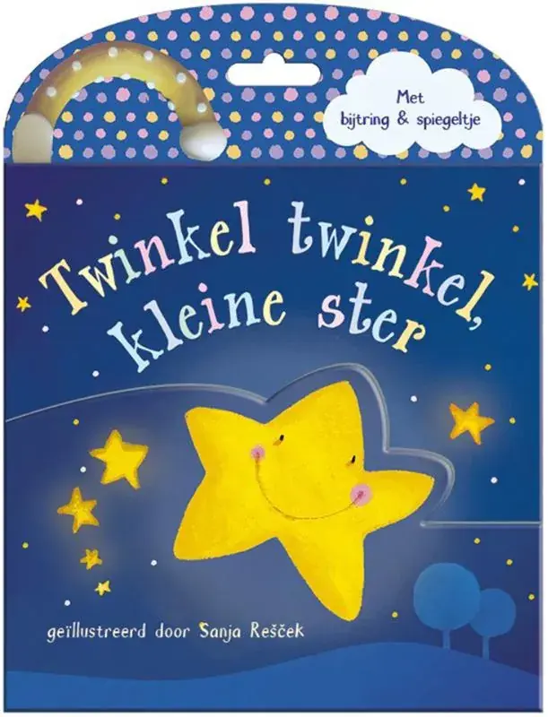 Voordeelprijs Twinkel twinkel kleine ster – Met bijtring & spiegeltje
