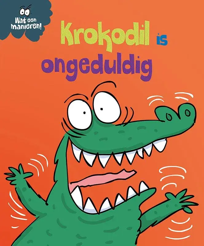 Krokodil is ongeduldig Gratis Verzending