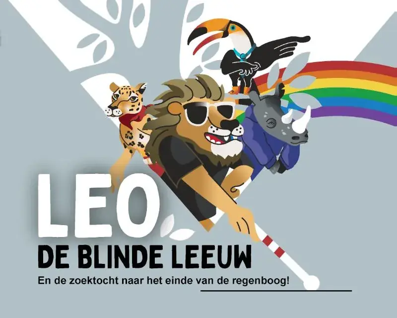 Populair Leo de blinde leeuw en de zoektocht naar het einde van de regenboog!