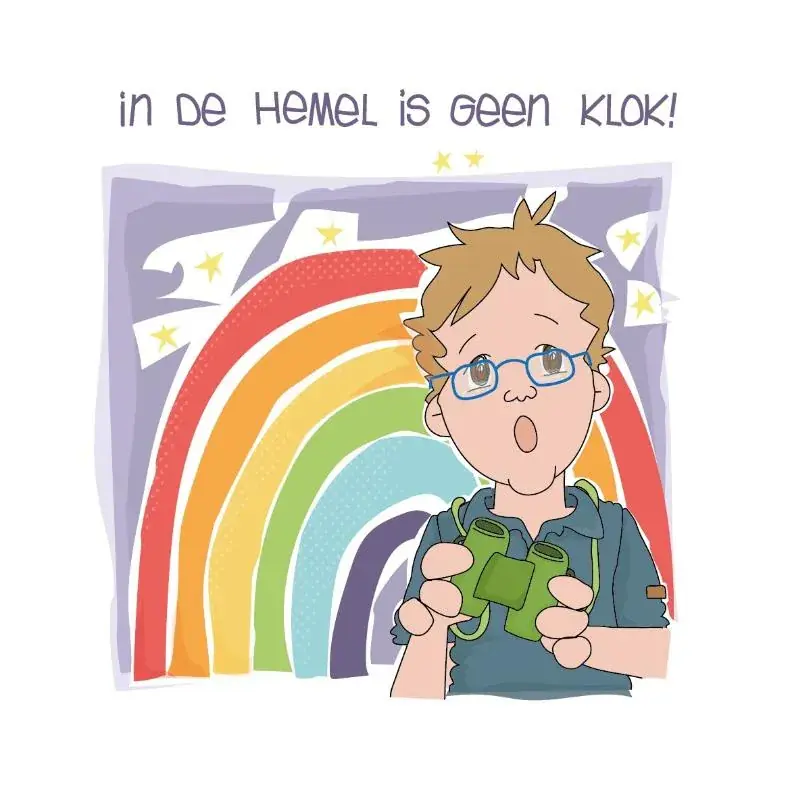 In de Hemel is geen klok Gereduceerde Prijs