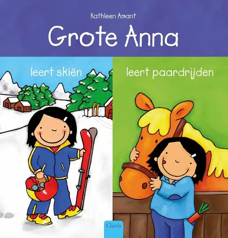 Grote Anna leert skiën en Grote Anna leert paardrijden Actieprijs