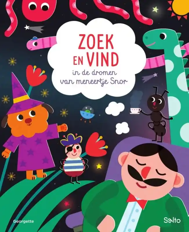 Zoek en vind in de dromen van meneertje Snor Nu Kopen