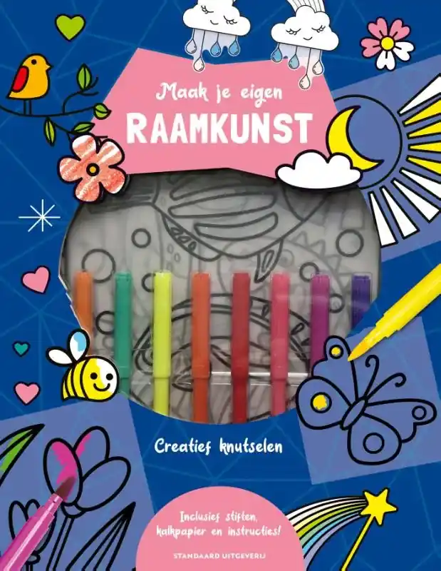 Maak je eigen raamkunst Op = Op