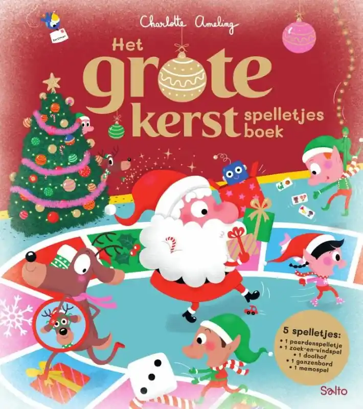Bestseller Het grote kerstspelletjesboek