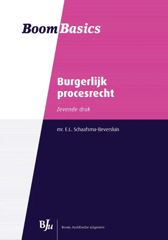 Burgerlijk procesrecht - E.L. Schaafsma-Beversluis Hete Deal