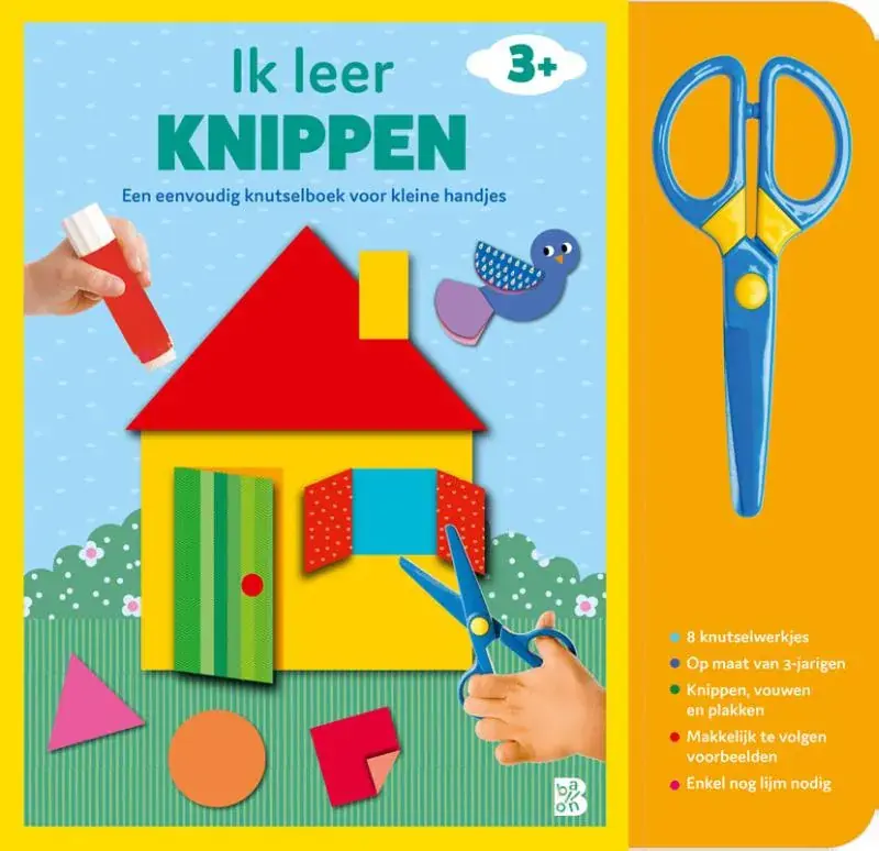 Ik leer knippen 3+ (huis) + schaartje Korting
