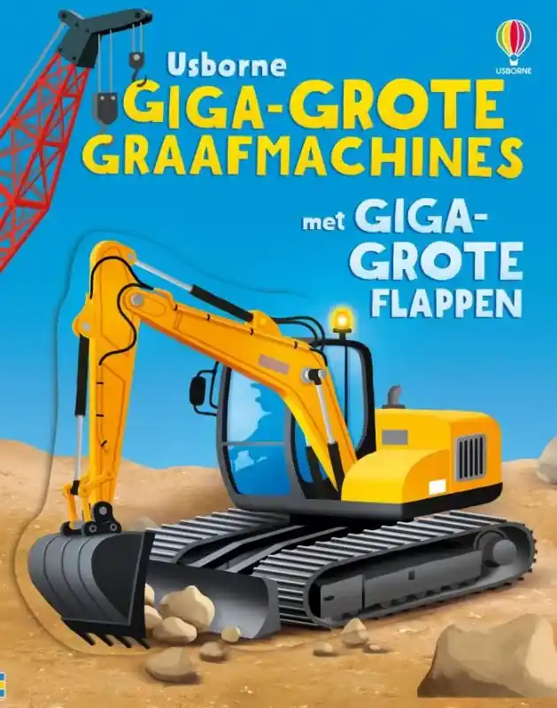 Giga-grote graafmachines met giga-grote flappen / druk 1 Express Levering