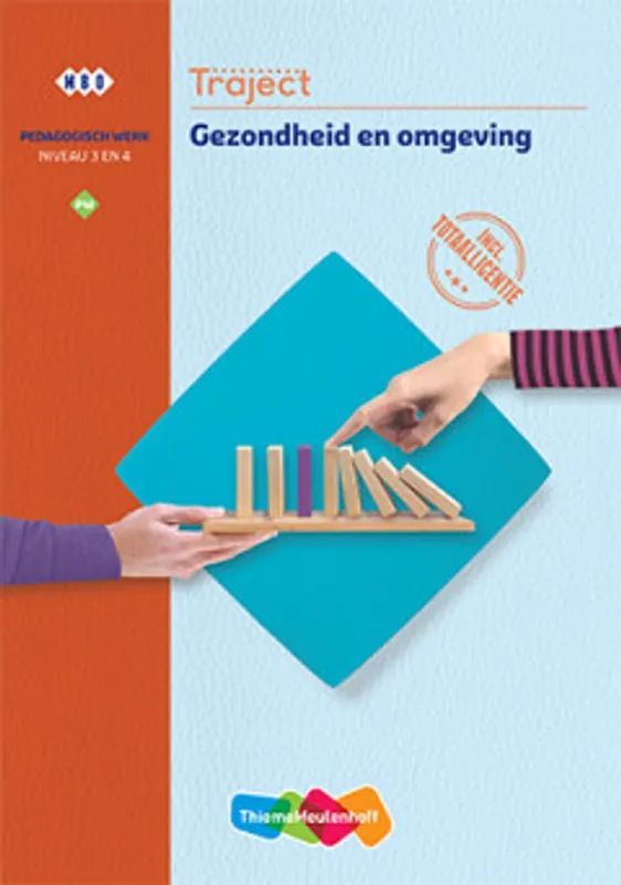 Populair Traject Welzijn PW Gezondheid en omgeving niveau 3/4 boek en online 1 jaar (KD 2021)