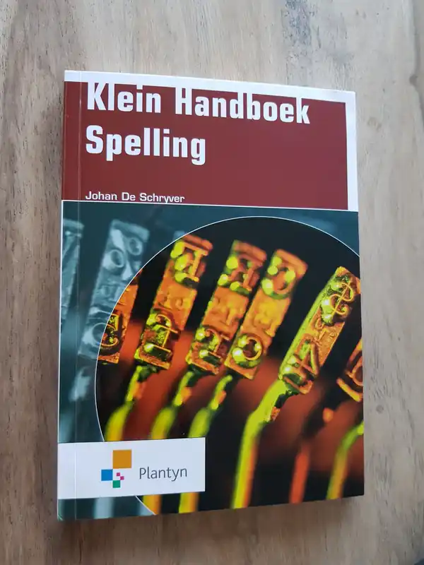 Vast Boek - De Schryver Johan Hoge Kwaliteit