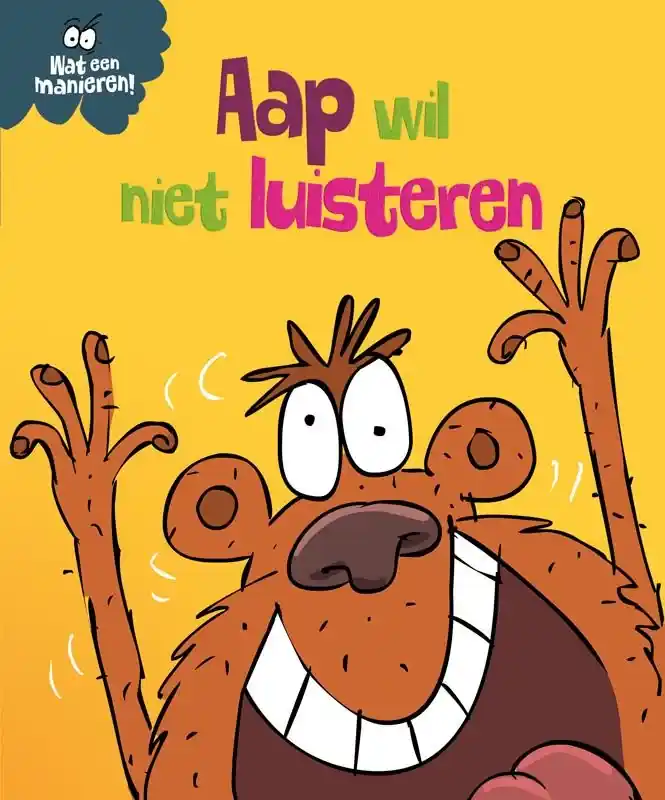 Hoge Kwaliteit Aap wil niet luisteren