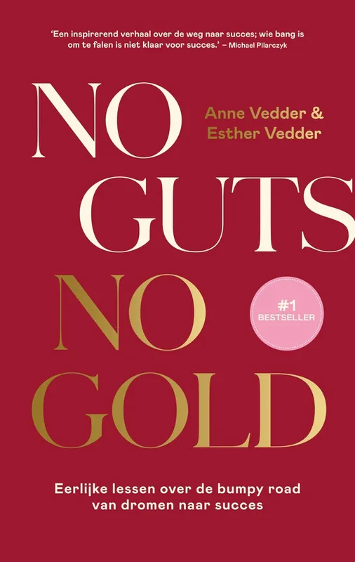Flitsaanbieding No guts, no gold - Anne Vedder; Esther Vedder