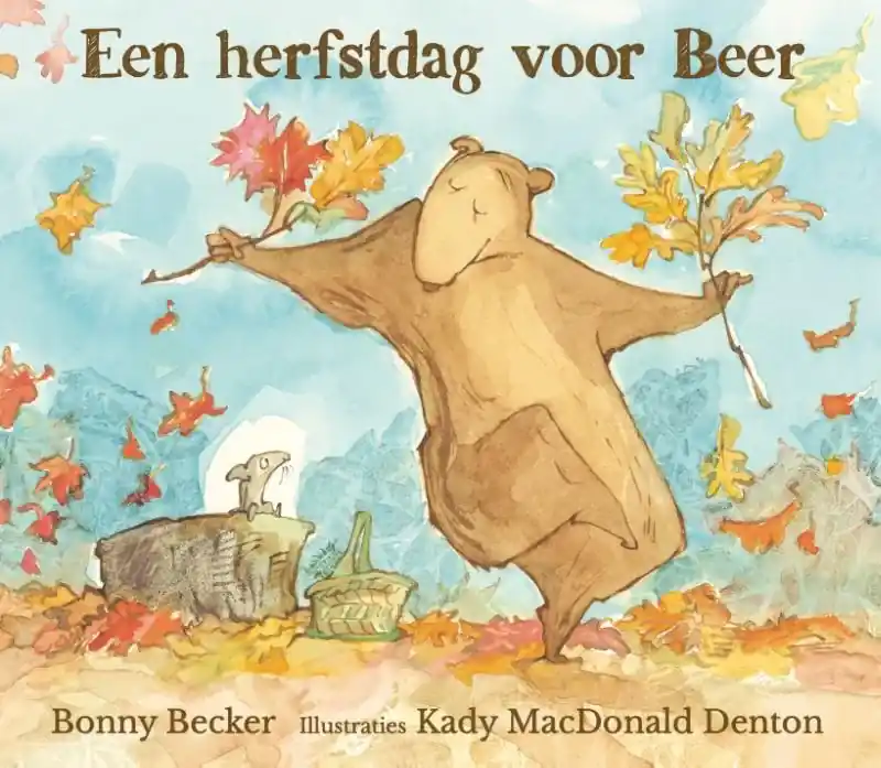 Hoge Kwaliteit Een herfstdag voor beer