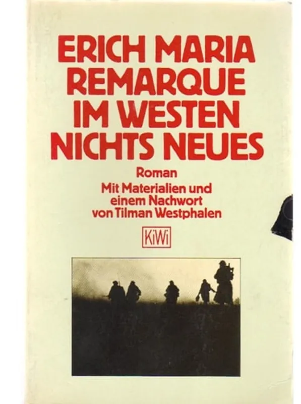 Hoge Kwaliteit Erich Maria Remerque: in Westen Nichts Neues - Unknown