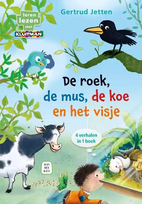 Lage Prijs De roek, de mus, de koe en het visje