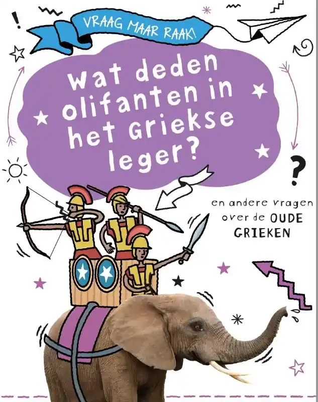 Wat deden olifanten in het Griekse leger? Dagaanbieding