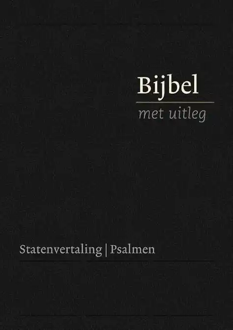 Koop Vandaag Bijbel met uitleg flex. zwart 140x198mm