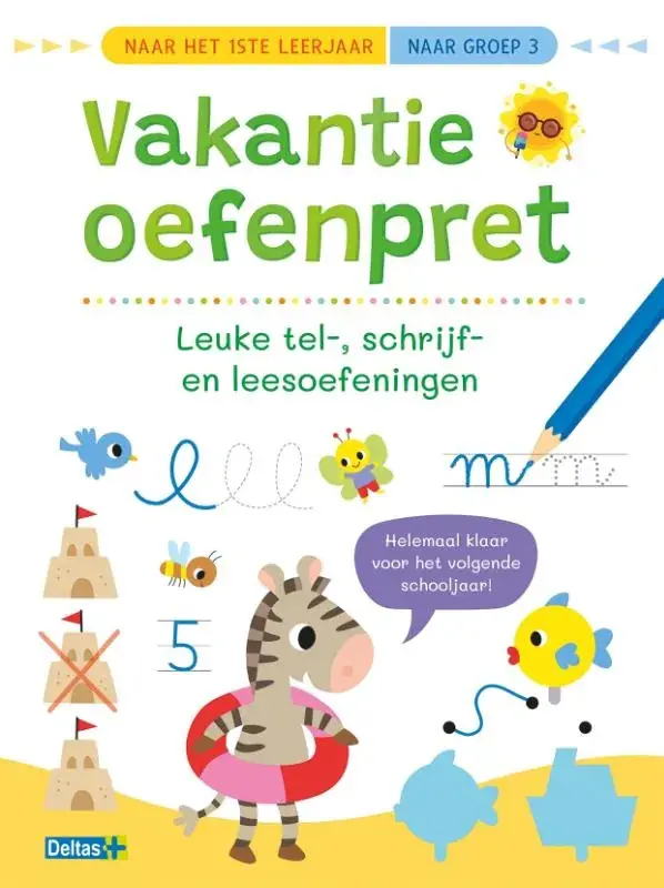 Bestel Nu Leuke tel-, schrijf- en leesoefeningen (naar het1ste leerjaar / naar groep 3)