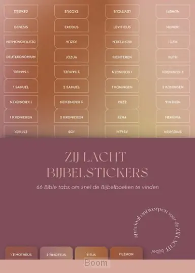 Zij Lacht bijbelstickers Tijdelijk Beschikbaar