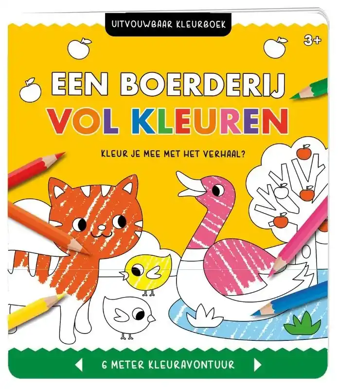 Een boerderij vol kleuren Snelle Levering