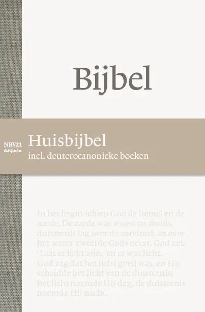 NBV21 Huisbijbel incl. deuterocanonieke Tijdelijk Beschikbaar
