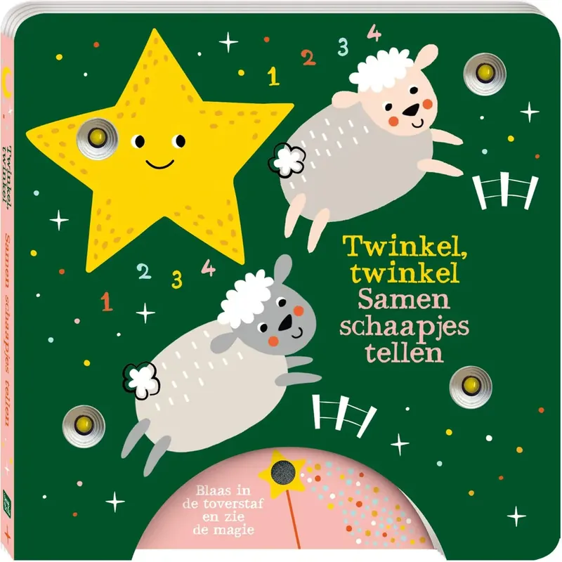 Twinkel, twinkel Samen schaapjes tellen – Blaas in de toverstaf en zie de magie Weekendaanbieding