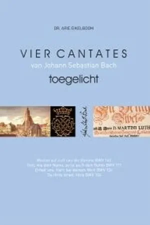 Voordeelprijs Vier cantates van Johann Sebastian Bach toegelicht - A. Eikelboom; M. Kagchelland