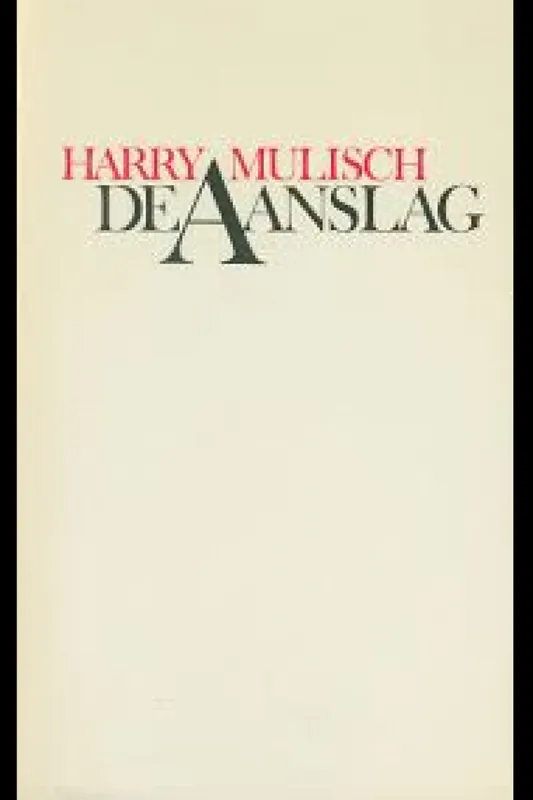 Weekendaanbieding De aanslag - Harry Mulisch