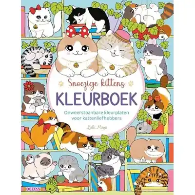 Snoezige kittens Kleurboek Korting
