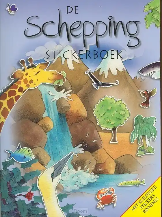 Hoge Kwaliteit Schepping stickerboek