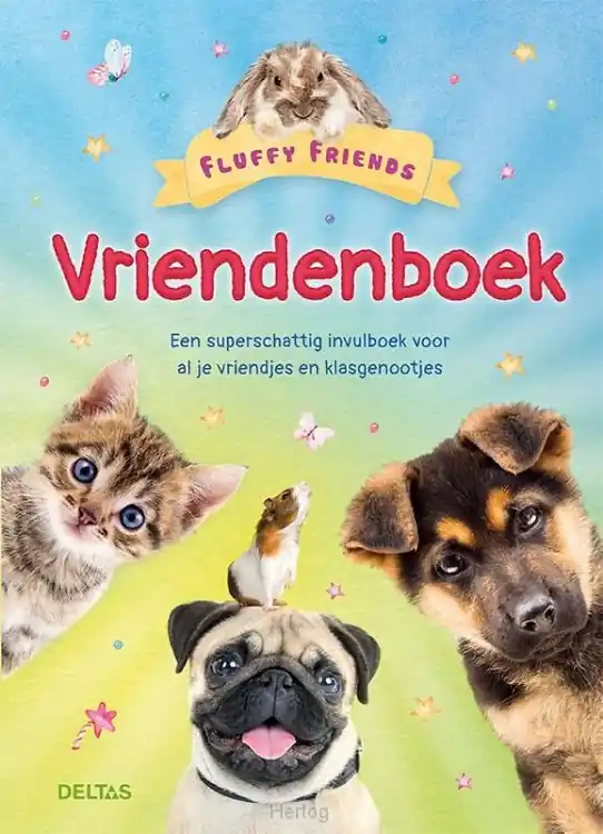 Fluffy Friends vriendenboek Hete Deal