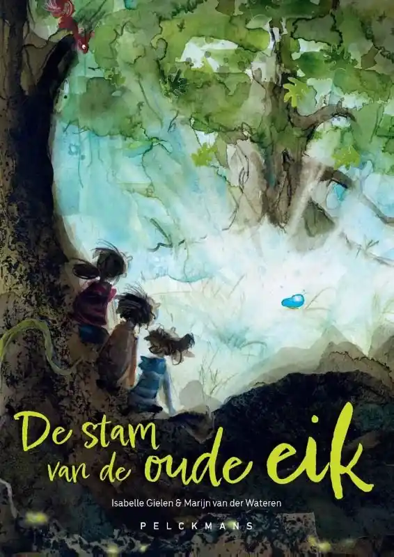 De stam van de oude eik Speciale Aanbieding