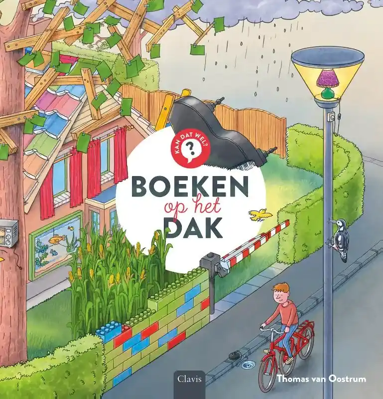 Merkproduct Boeken op het dak