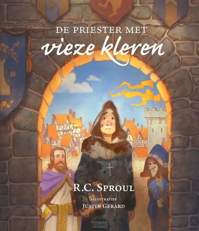 Priester met vieze kleren Beperkt Aanbod